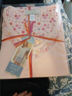 Oscar de la Renta short pj set